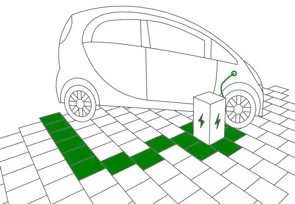 Innovativ gatuladdning av elbilar, elsparkcyklar, elcyklar, elskotrar med mera...