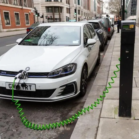 Image showing curb charging in London